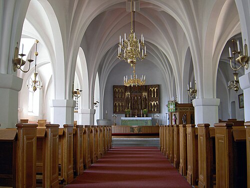 Sillhövda kyrka, intérieur