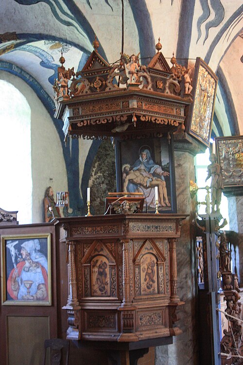 Brahekyrkan, intérieur