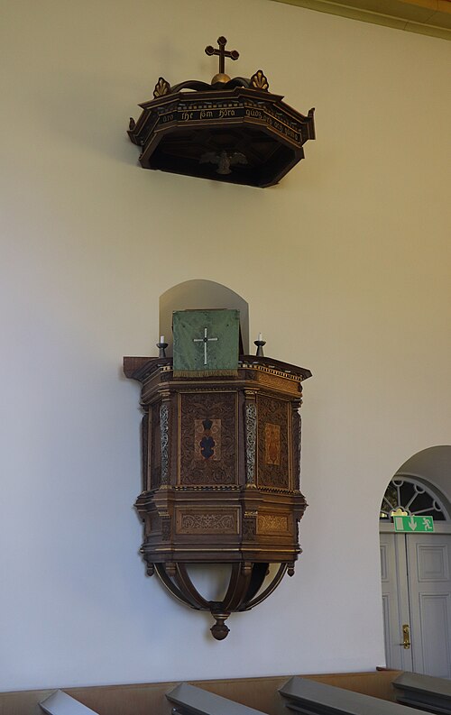 Dädesjö nya kyrka, interno