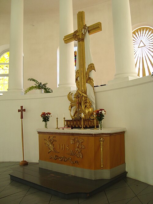 Folkärna kyrka, interno