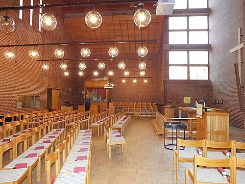 Lerbergets kyrka, interno