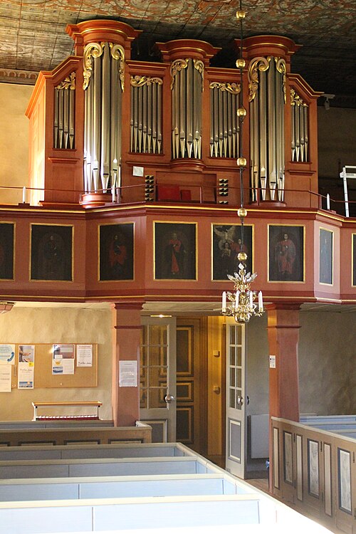 Mölltorps kyrka, interno