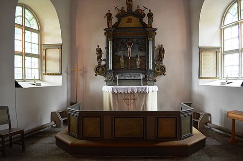 Eskilsäters kyrka, interno