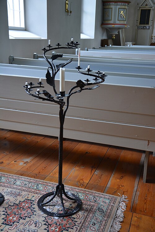 Furuby kyrka, interno