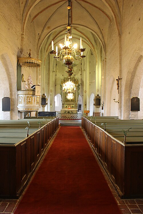 Båstad kyrka, interno
