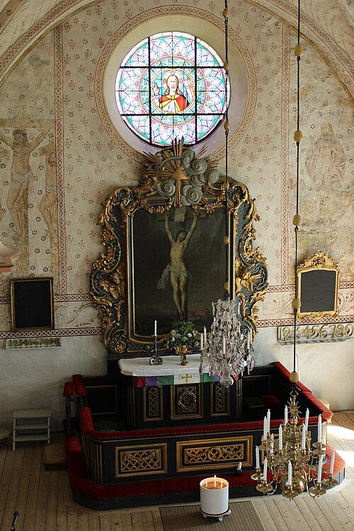 Riala kyrka, interno