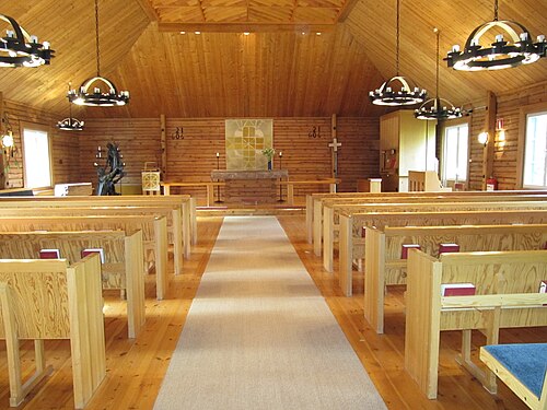 Sunnersta kyrka, interno