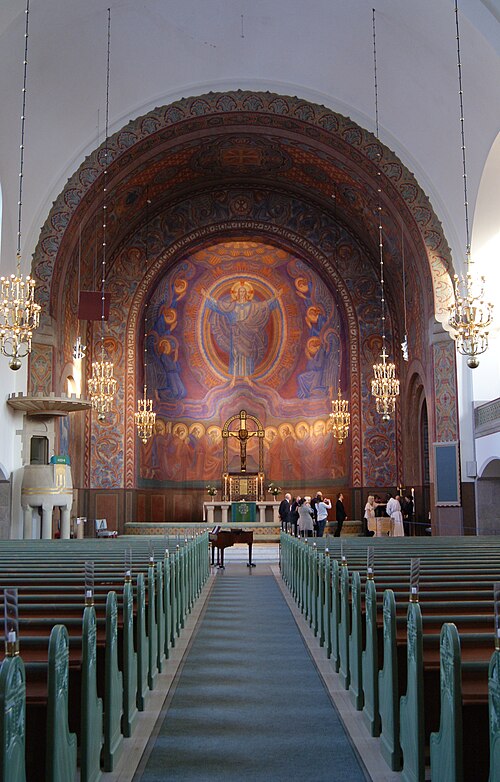 Vasakyrkan, intérieur