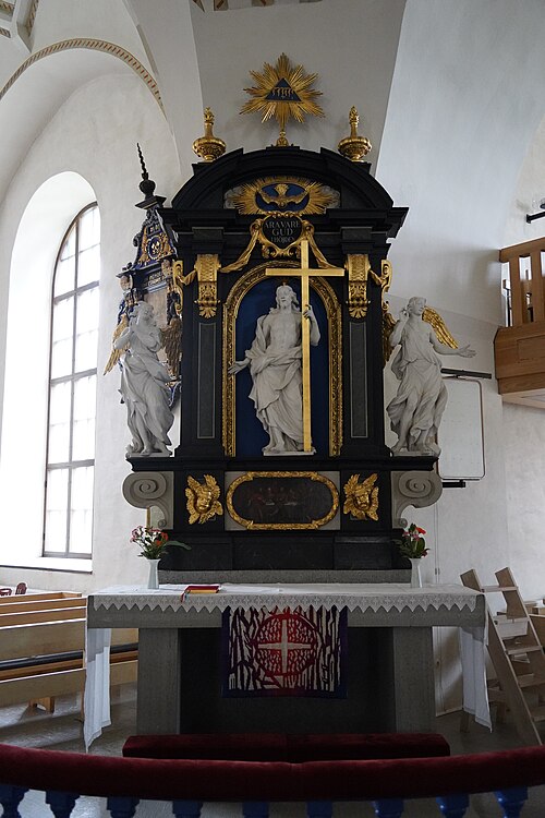 Piteå landsförsamlings kyrka, interno