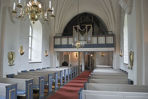 Överjärna kyrka, interno