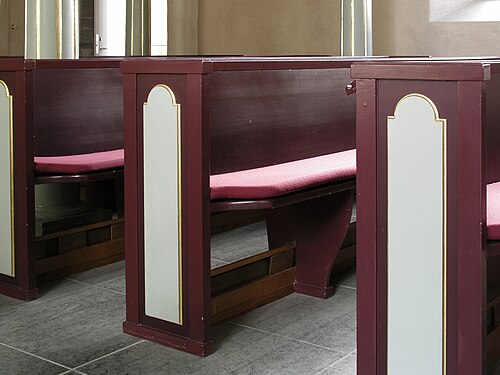 Christinae kyrka, interno