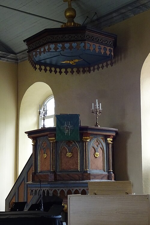 Lycke kyrka, intérieur
