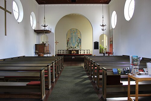 Marma kyrka, intérieur