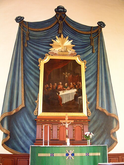 Nås kyrka, interno