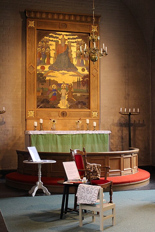 Nathanaelskyrkan, interno