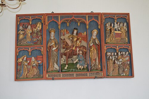 Sya kyrka, interno