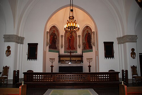 Billeberga kyrka, interno