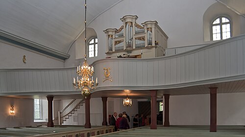 Böda kyrka, interno