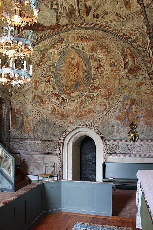 Dannemora kyrka, interno
