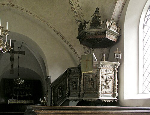 Herrestads kyrka, interno