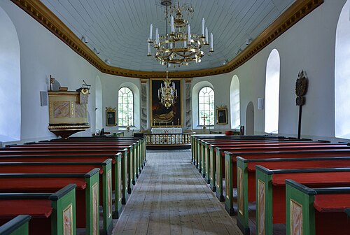 Nye kyrka, intérieur