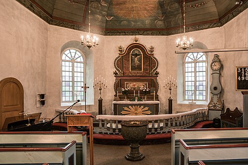 Torestorps kyrka, intérieur