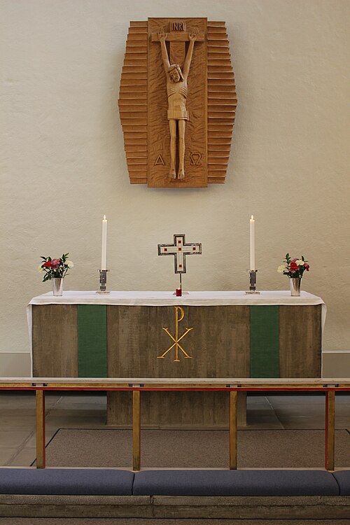 Högåskyrkan, interno