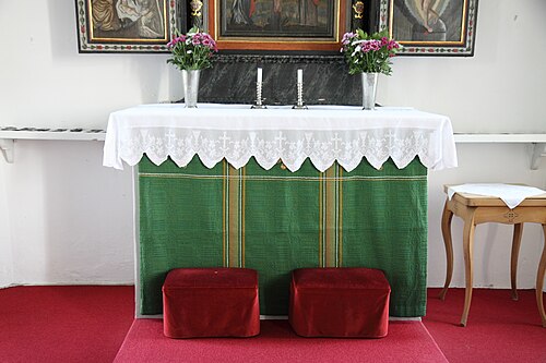 Stamnareds kyrka, interno
