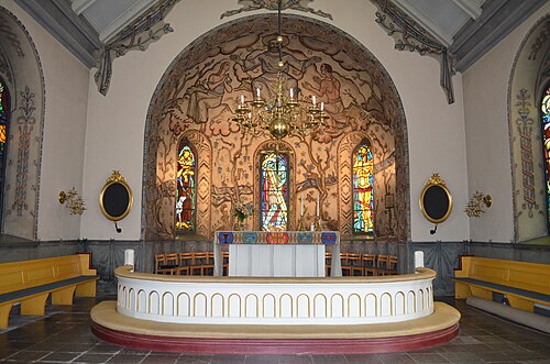 Näsby kyrka, intérieur