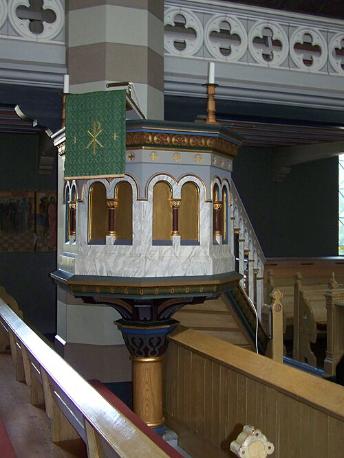 Bräkne-Hoby kyrka, intérieur