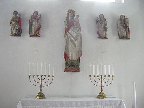 Håstads kyrka, interno