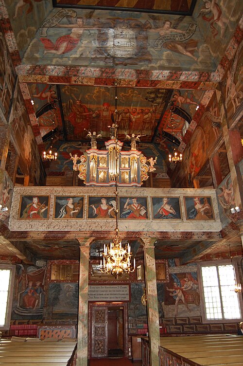 Habo kyrka, interno