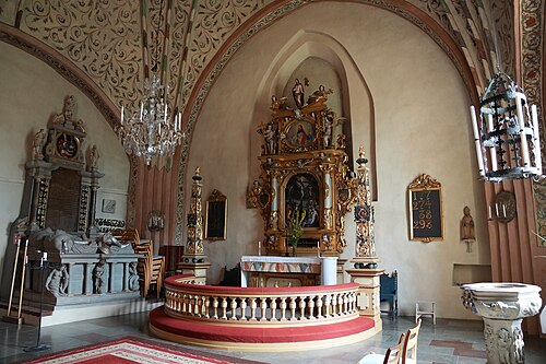 Länna kyrka, intérieur