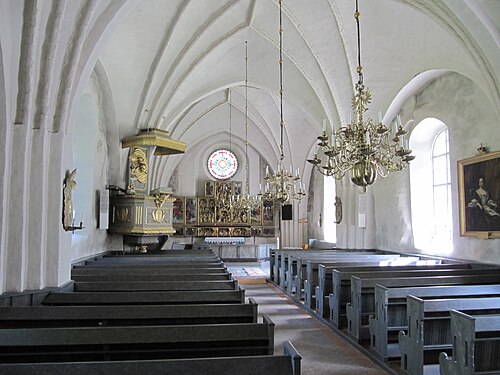 Skepptuna kyrka, intérieur