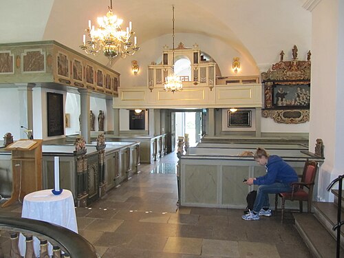 Trolle Ljungby kyrka, interno
