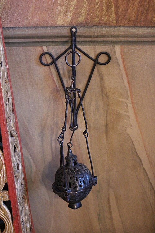 Tynderö kyrka, interno