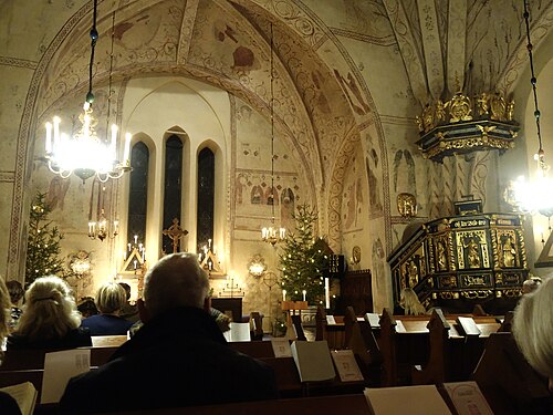 Tuna kyrka, interno