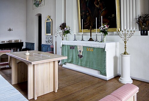 Bjursås kyrka, interno
