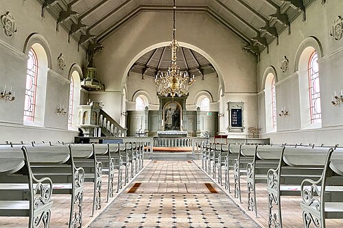 Ignaberga nya kyrka, intérieur