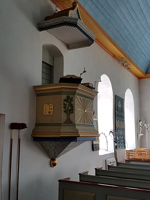 Påskallaviks kyrka, interno
