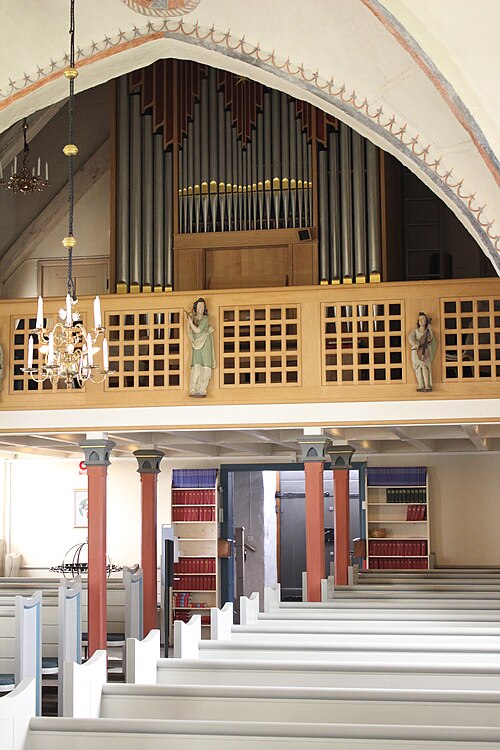 Söndrums kyrka, interno