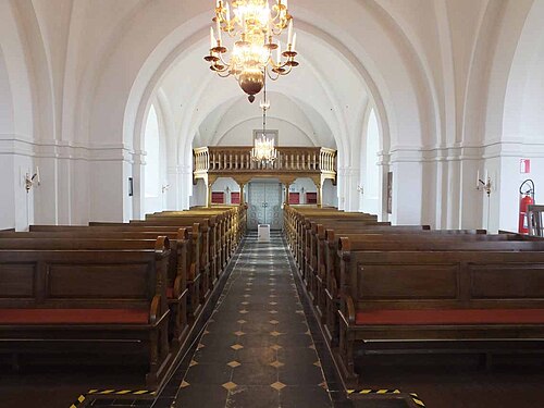 Ullstorps kyrka, interno