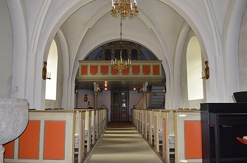Råby-Rönö kyrka, interno