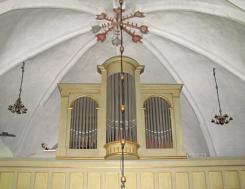 Himmeta kyrka, intérieur