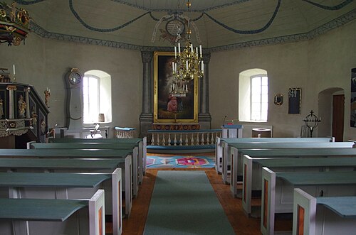 Härja kyrka, interno
