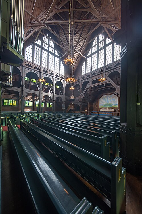 Kiruna kyrka, interno