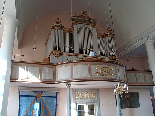 Folkärna kyrka, interno