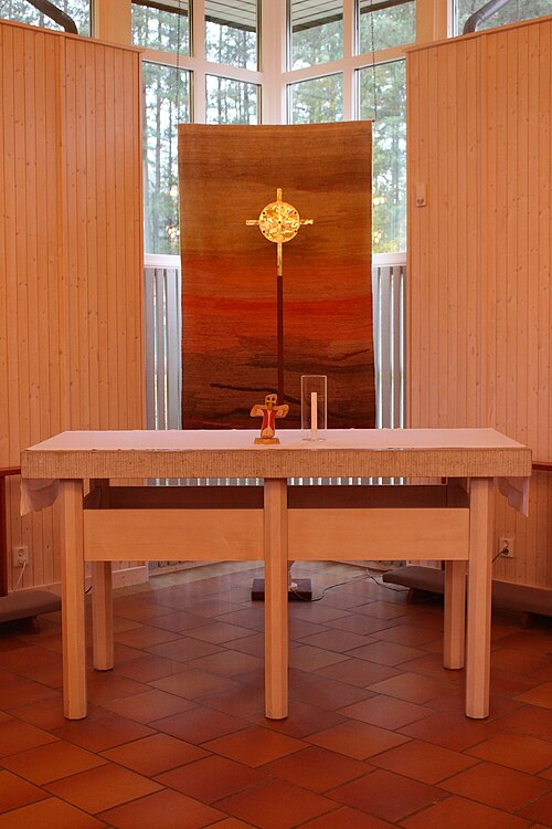 Sankt Lars kyrka, interno