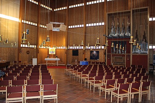 Edsbergskyrkan, interno