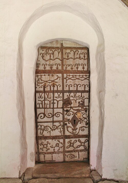 Vederslövs gamla kyrka, interno